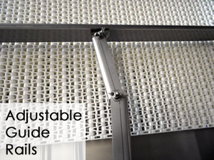 sub irrigator adjustable guide rails